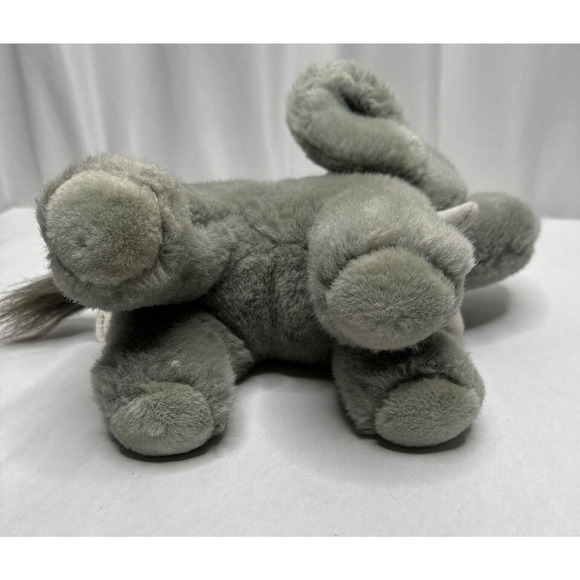 Walmart Gray Elephant Plush 9" Stuffed Animal Toy fluffy - Picture 7 of 9